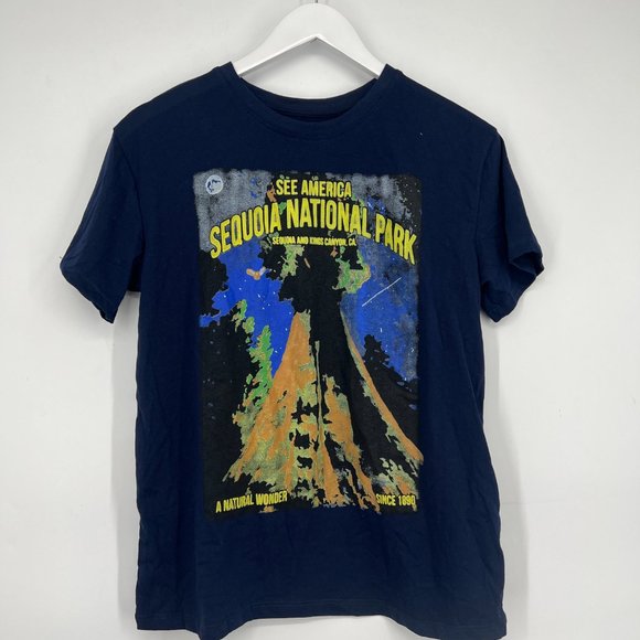 Creative Action Network Womens Short Sleeve Sequoia National Park T-Shirt M NWT - Picture 2 of 6